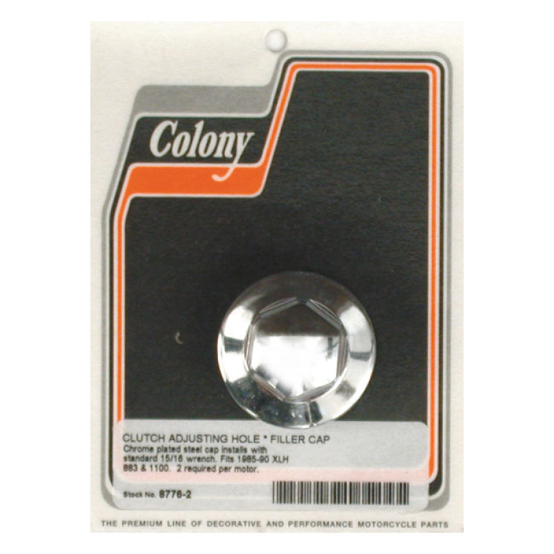 COLONY PRIM OIL FILL & CLUTCH ADJ. PLUG 513415