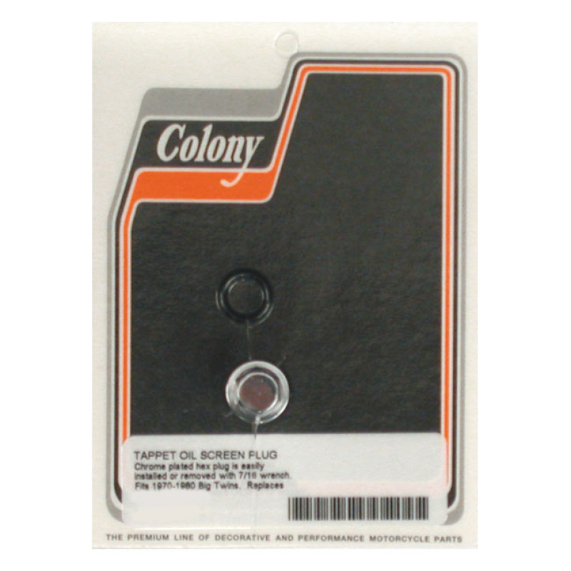 COLONY HEX PLUG, OIL SCREEN CRANKCASE 513520