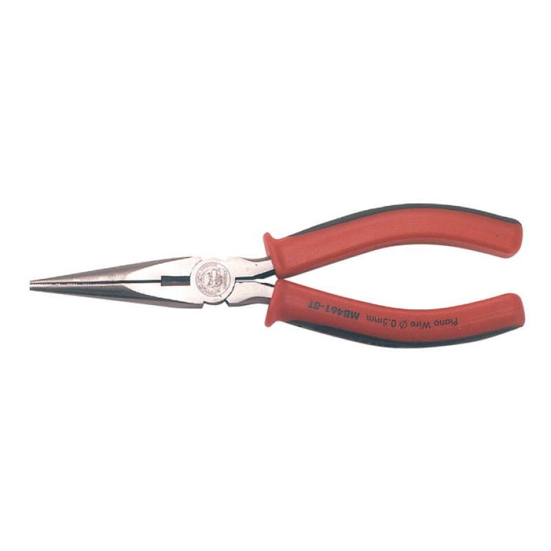TENG TOOLS, LONG NOSE PLIERS HIGH CARBON STEEL, 72 DEGREE CUTTING EDGE 514192
