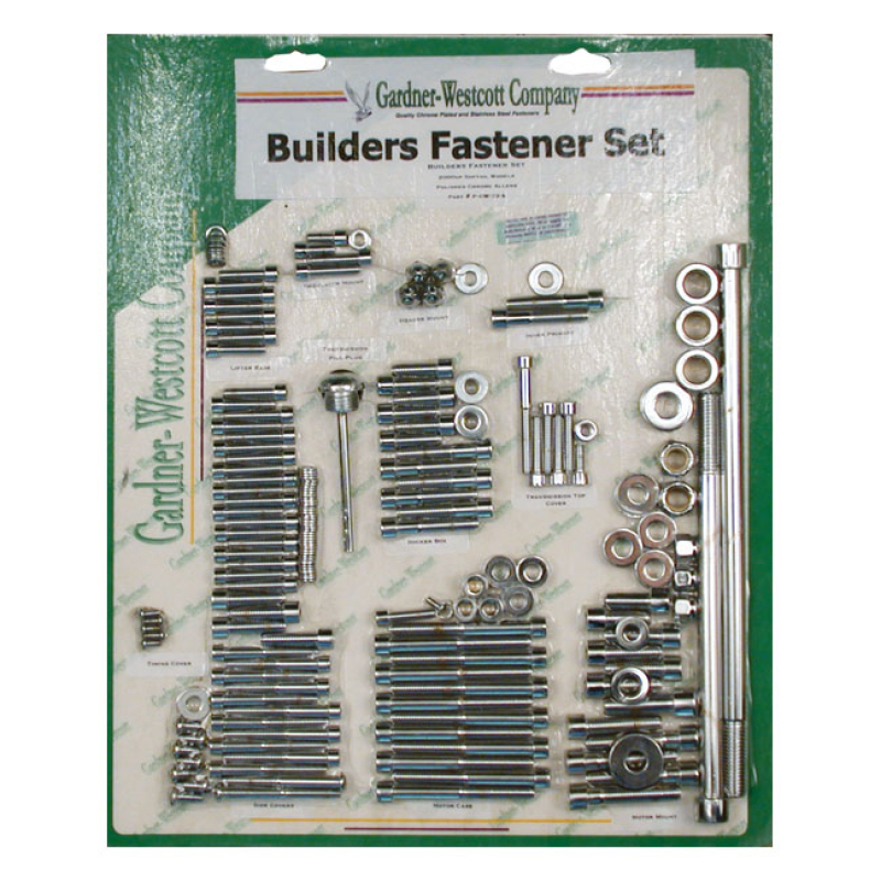 GW BUILDERS FASTENER SET, POLISH. ALLEN 514274