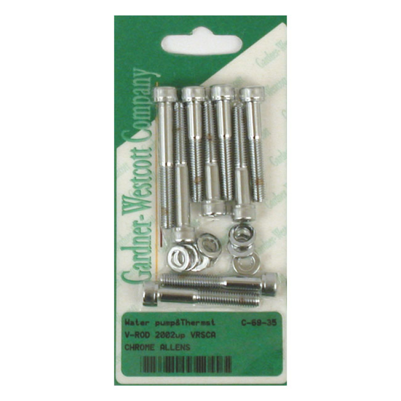 WATER PUMP CVR & THERMOSTAT MNT SET CHROME ALLEN 514541