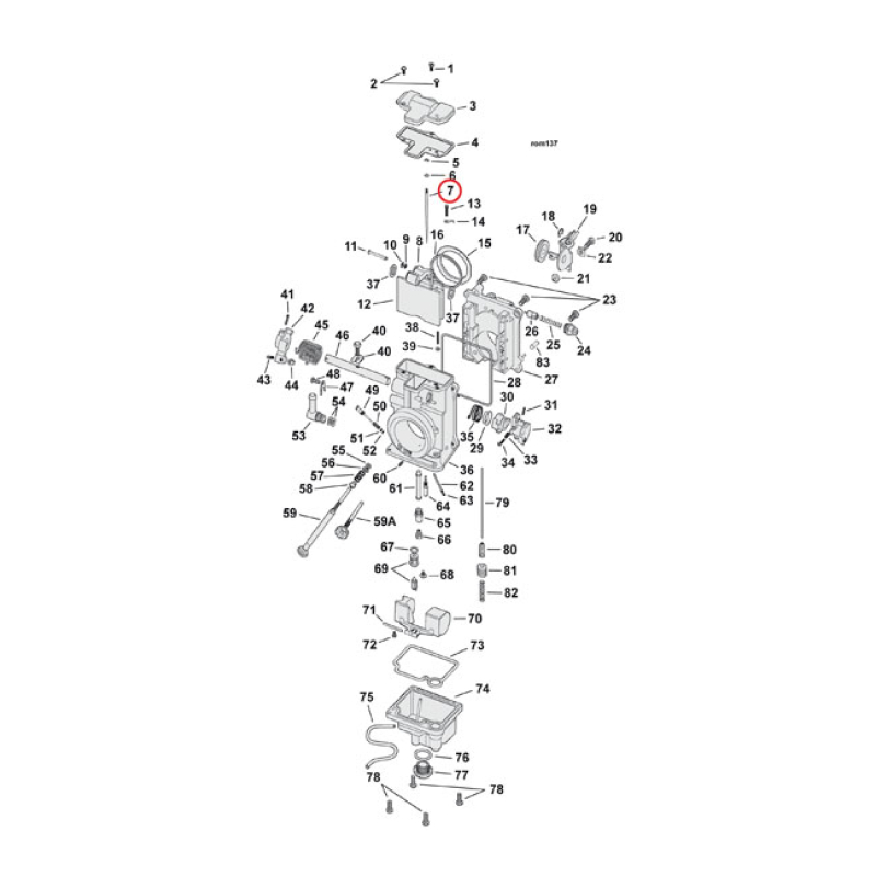 MIKUNI SMOOTHBORE JET NEEDLES, -98 514889