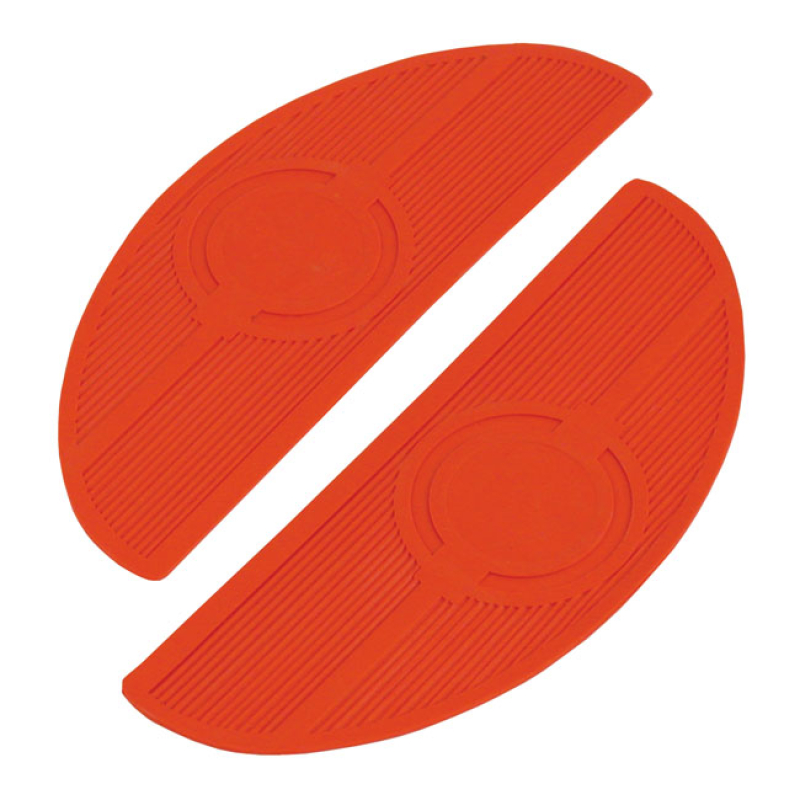 OVAL REPL. PADS, FLOORBOARDS. RED 515281