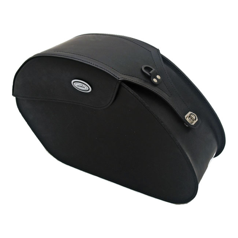 LEDRIE, REINFORCED RIGID LEATHER SADDLEBAG SET. 28 LITER 515808