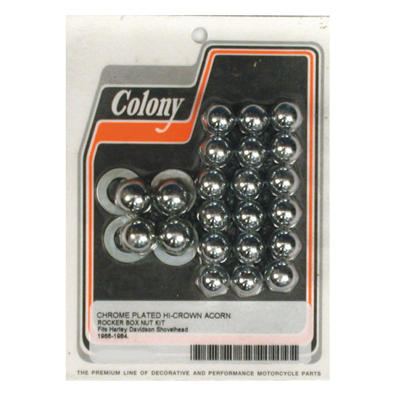 COLONY ROCKER BOX NUT KIT, ACORN 515950