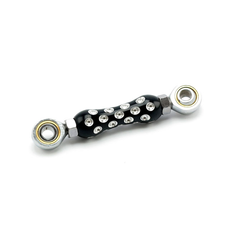 SHIFTER ROD 'DRILLED'. BLACK CONTRAST MACHINED BLACK ANODIZED ALUMINUM 515961