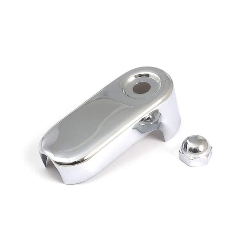 CLUTCH ARM COVER. 'NOSTALGIC'. CHROME CHROME PLATED STEEL COVER AND AC 516566