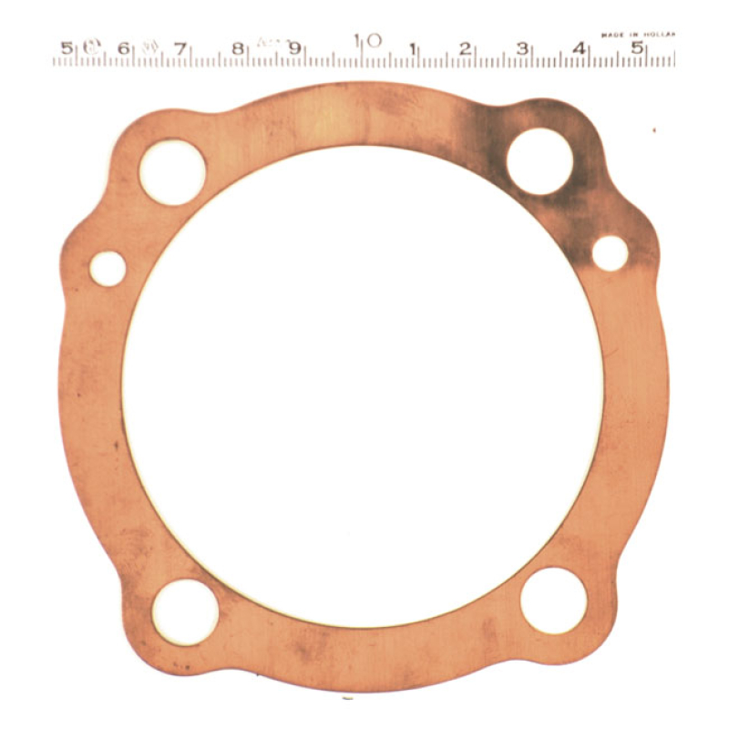 JAMES, CYLINDER HEAD GASKET. COPPER .016" THICK .016" THICK COPPER. FI 518284