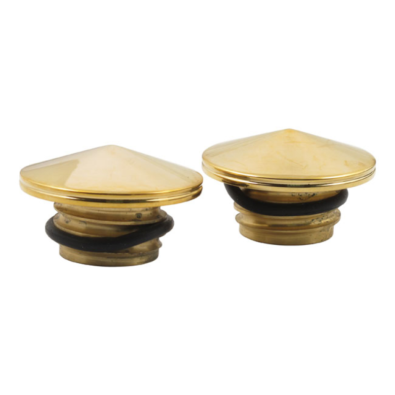 GASCAP SET POINTED SOLID BRASS 518401