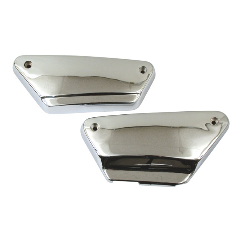 CHROME SIDE COVER SET, PLAIN 518935
