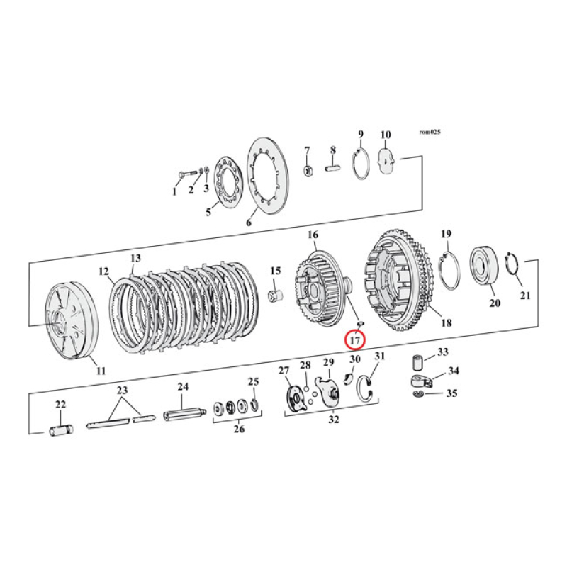 WOODRUFF KEYS 519765