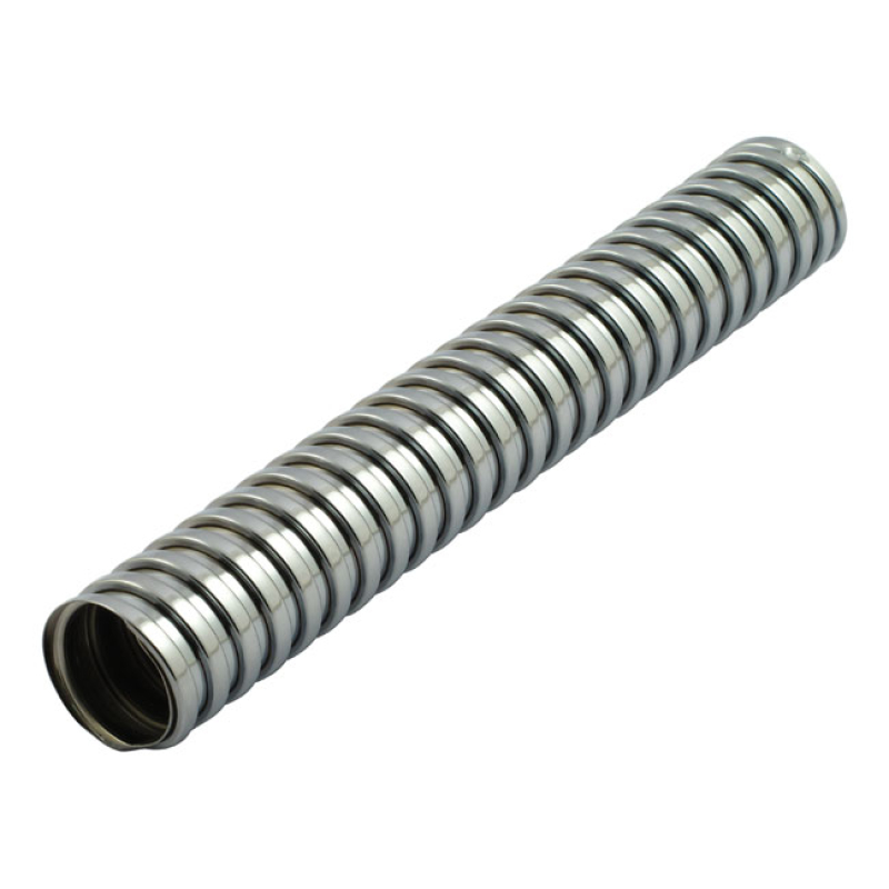 FLEXIBLE EXHAUST HEADER COVER CHROME 519860