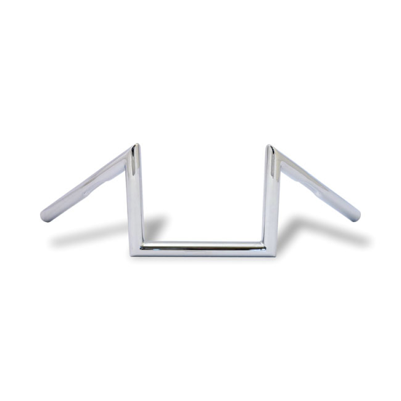 PAUGHCO, 1&quot; W-BAR. 6&quot; RISE, CHROME 520263