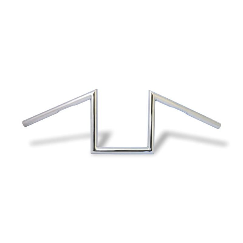 PAUGHCO, 1&quot; W-BAR. 8&quot; RISE, CHROME 520266