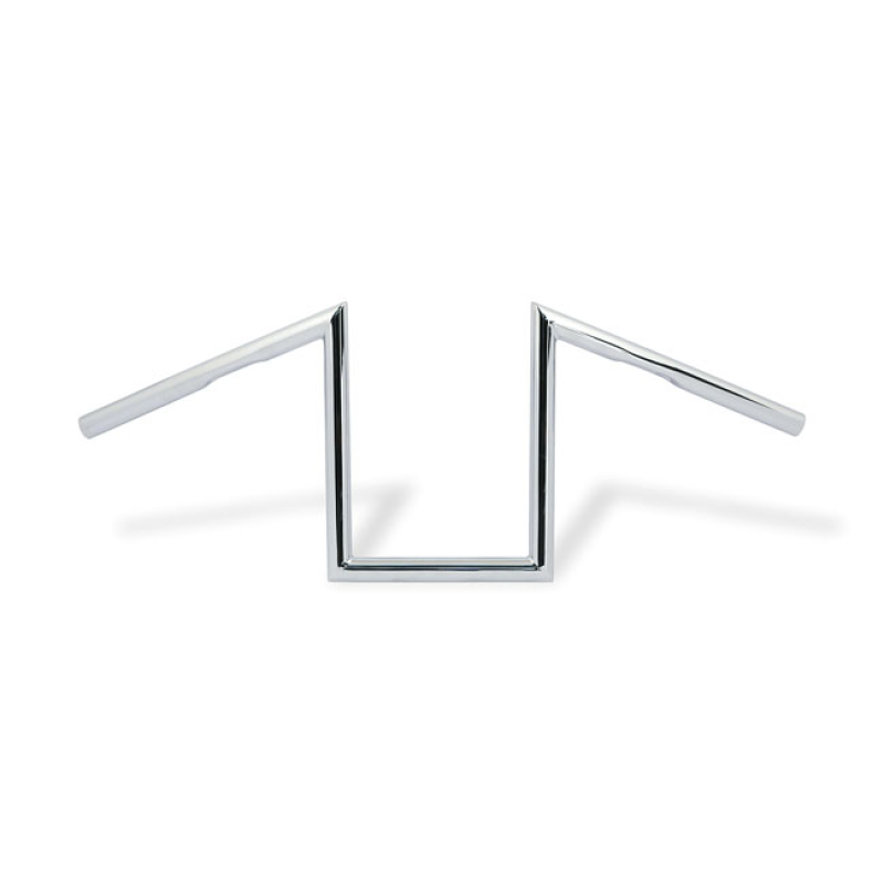 PAUGHCO, 1" W-BAR. 10" RISE, CHROME 520467