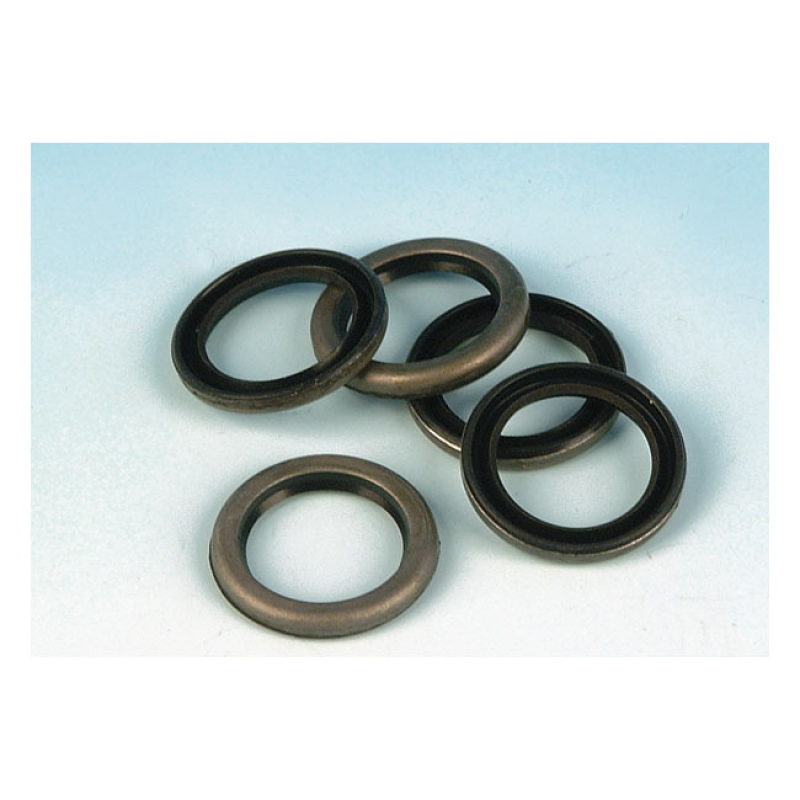 JAMES, OIL PUMP OUTER PLATE SEAL. METAL OD METAL OUTSIDE DIAMETER. OEM 526157