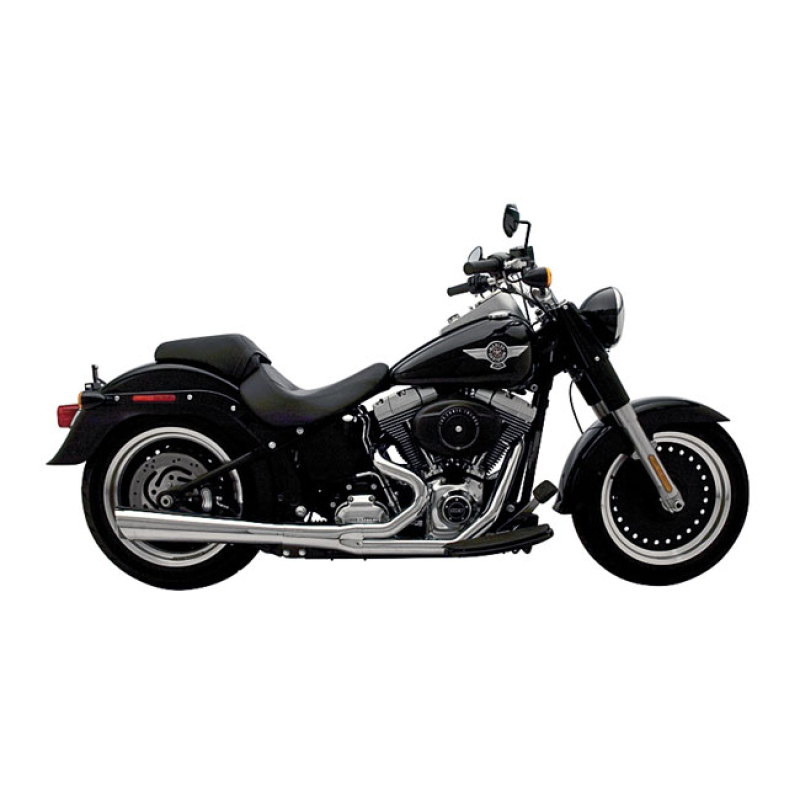 SUPERTRAPP, 2-1 SUPERMEG EXHAUST SYSTEM. CHROME 526524