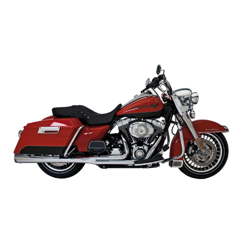 SUPERTRAPP, 2-1 SUPERMEG EXHAUST SYSTEM. CHROME 526528