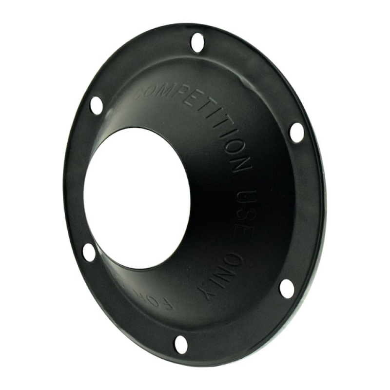 SUPERTRAPP, OPEN 4" END CAP. BLACK 526818