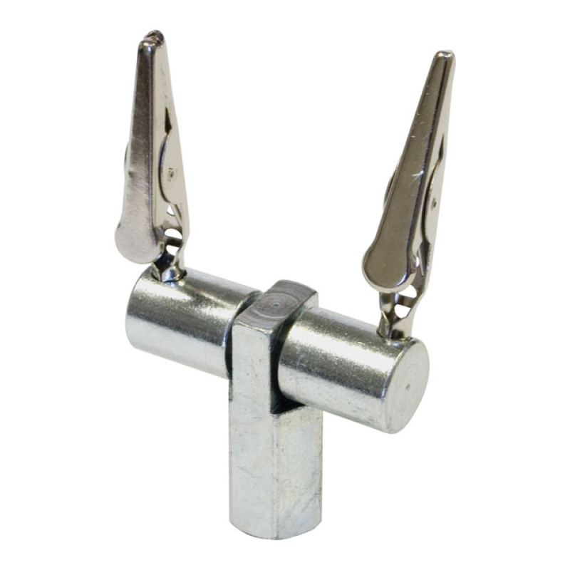 LISLE, MAGNETIC SOLDERING CLAMP WITH TWO FLEXIBLE ALLIGATOR CLAMPS TO 530759