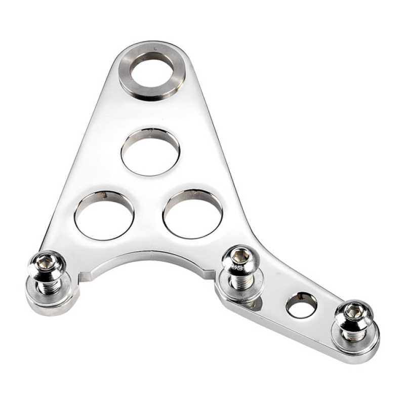 K-TECH SUPER FRENI REAR CALIPER BRACKET. POLISHED STAINLESS STEEL MOUN 532444