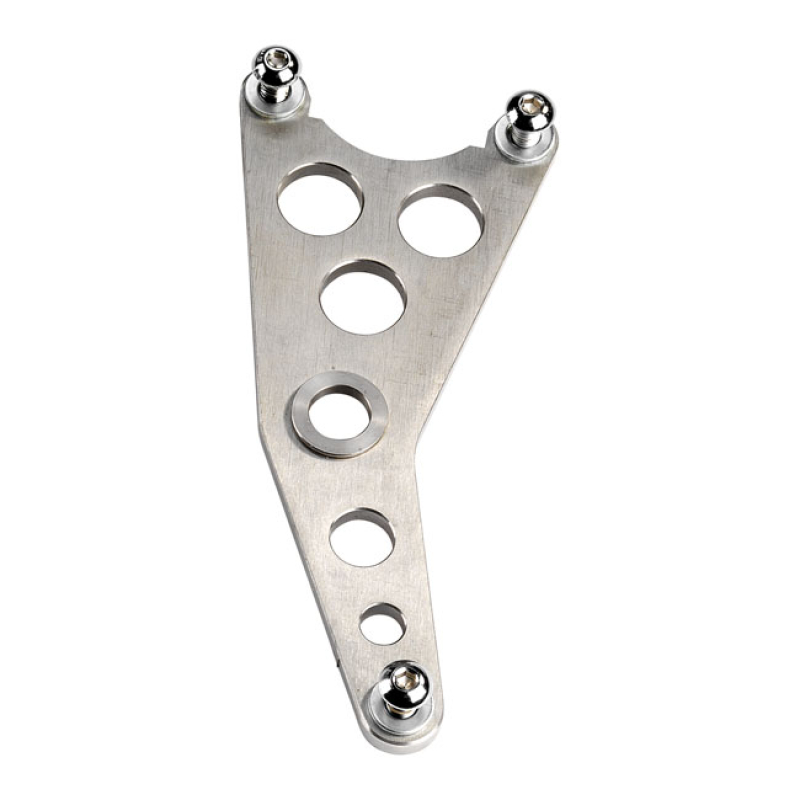 K-TECH SUPER FRENI REAR CALIPER BRACKET. RAW STAINLESS STEEL MOUNTING 532447