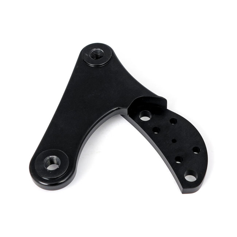 K-TECH 2-PISTON CALIPER MOUNTING BRACKET LEFT. BLACK FRONT LEFT MOUNTI 532560