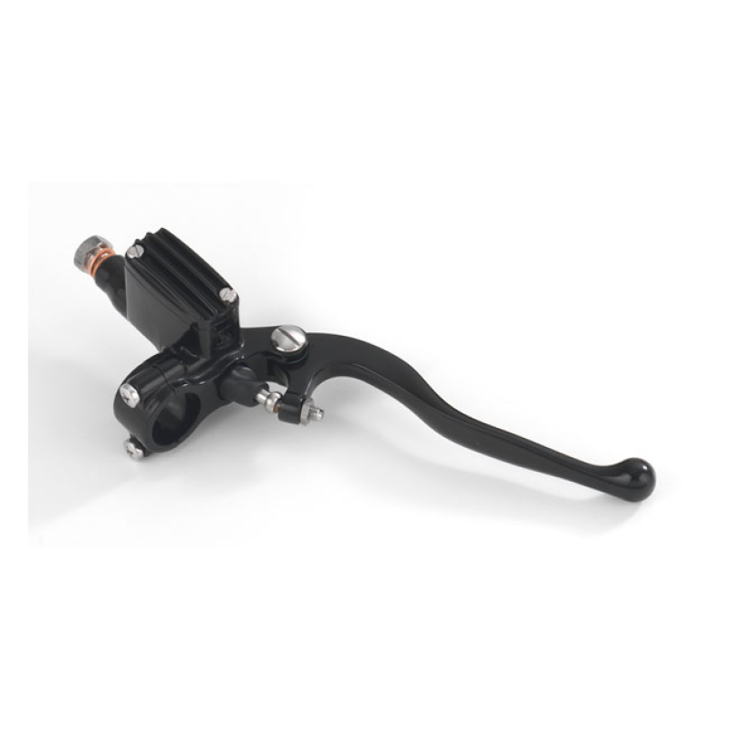 KUSTOM TECH, CLASSIC BRAKE HANDLEBAR MASTER CYLINDER. 12MM BLACK ANODI 532570