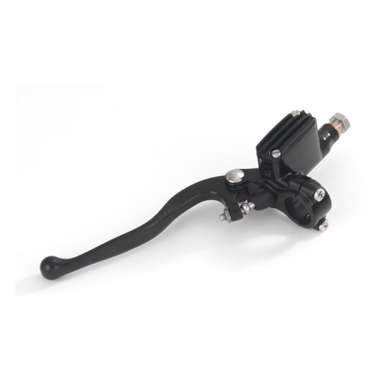 KUSTOM TECH, CLASSIC CLUTCH MASTER CYLINDER. 14MM BLACK ANODIZED FORGE 532573