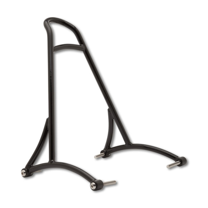 BURLY, SISSY BAR. 13" BLACK, NO BACKREST PAD BLACK POWDER COATED. WITH 533085