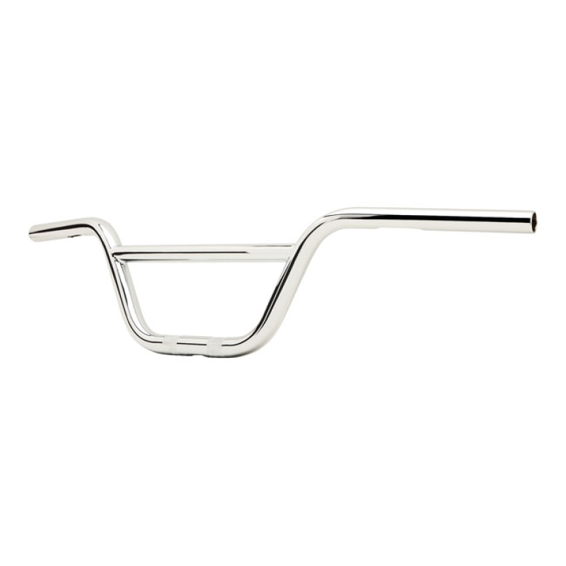 BURLY, 1" SCRAMBLER HANDLEBAR. CHROME DESIGNED TO SET THE HOOLIGAN GEN 533338