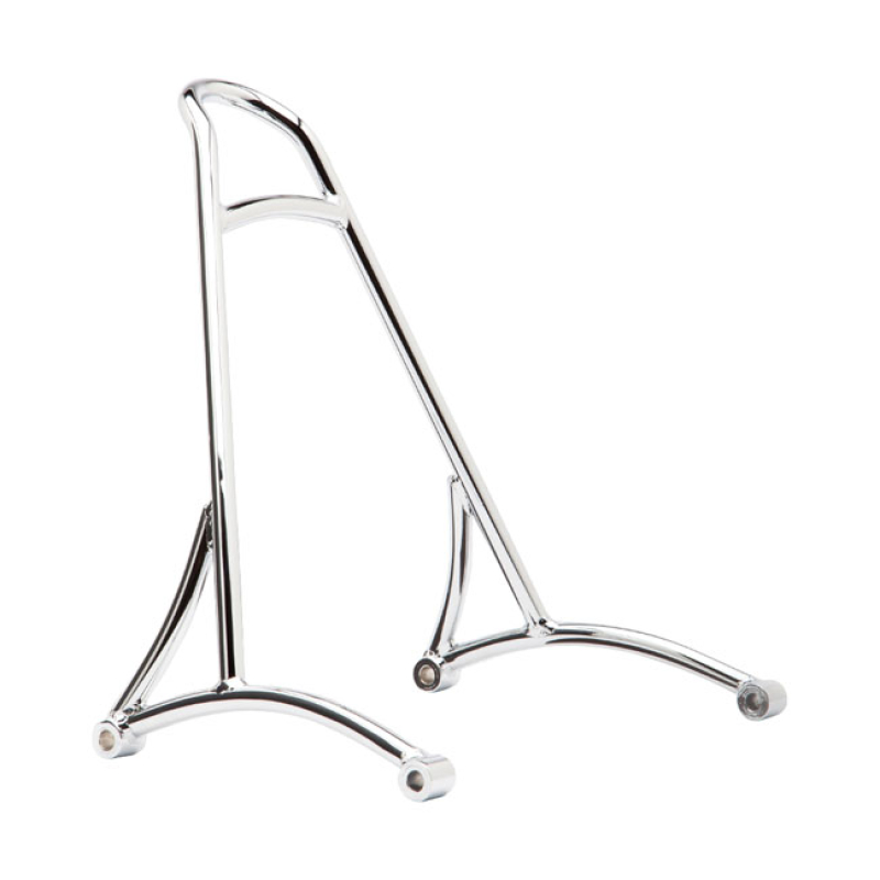 BURLY, SISSY BAR. 13" CHROME, NO BACKREST PAD CHROME. WITHOUT BACKREST 533378