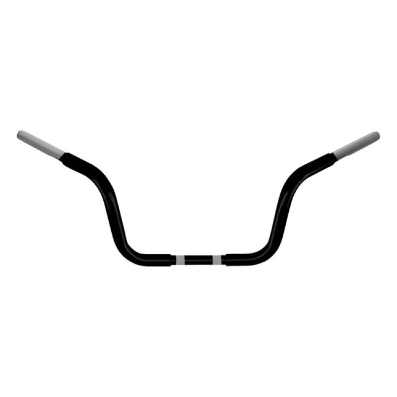 WILD1, 1-1/4 CHUBBY 8.5" BABY APE SATIN BLACK POWDER COATED; STEEL; A 534097