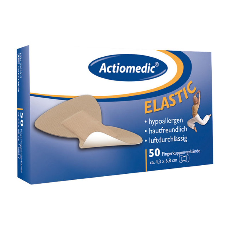 GM ACTIOMEDIC ELASTIC FINGER TIP PLASTER FINGER TIP PLASTER. ELASTIC W 536515