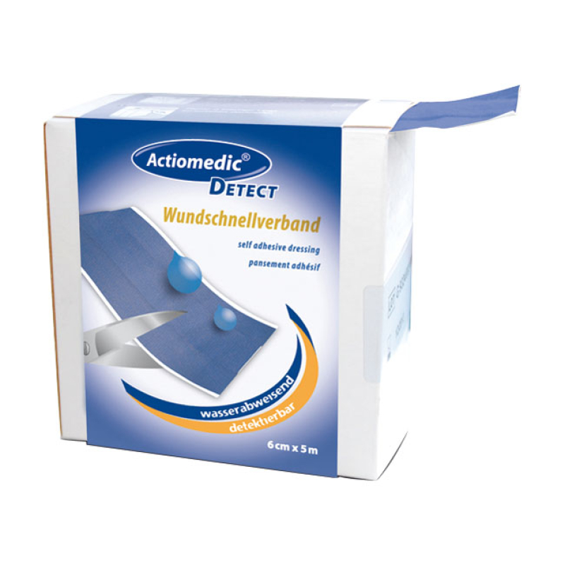 GM ACTIOMEDIC DETECT ADHESIVE DRESSING DETECT PLASTER, BLUE. USED IN F 536527