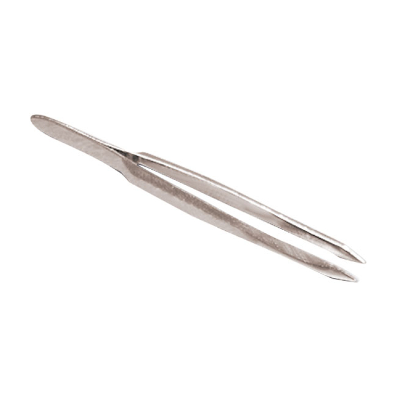 GM TWEEZERS POINTED TIP ANTI CORROSION METAL. 10CM LONG. 536533