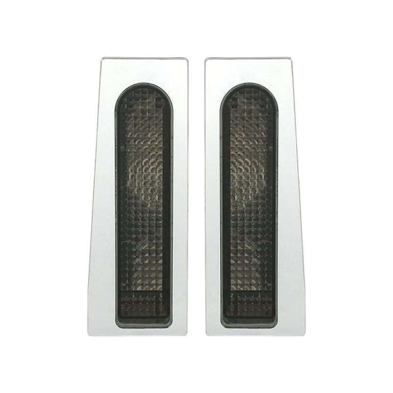 CUSTOM DYNAMICS, SADDLEBAG FILLER PANEL SET. SMOKE LENSES 536927