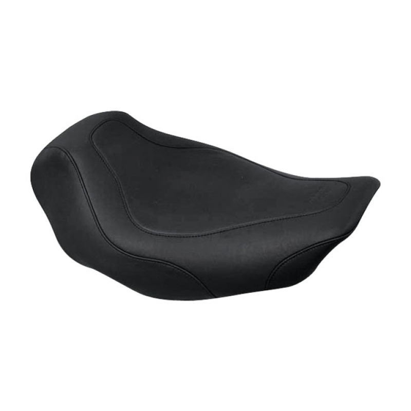 MUSTANG, TRIPPER SOLO SEAT BLACK. 11.5" WIDE. STANDARD STYLE STITCH. 537076