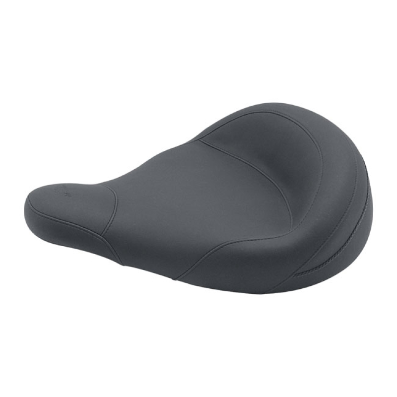 MUSTANG, STANDARD POLICE SOLO SEAT BLACK. 15" WIDE. STANDARD STYLE STI 537113