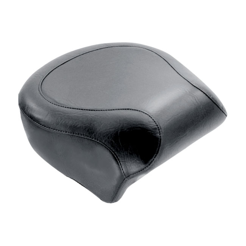 MUSTANG, WIDE TOURING PASSENGER SEAT PLAIN BLACK. 12" WIDE. NOTE 1: 537209