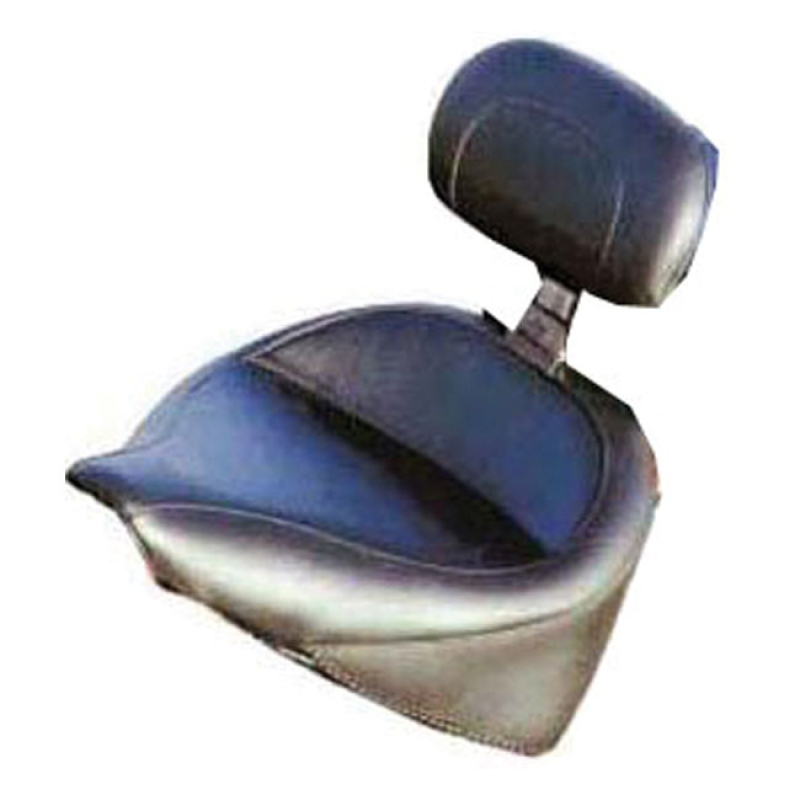 MUSTANG, WIDE TOURING SOLO SEAT. WITH RIDER BACKREST 537255