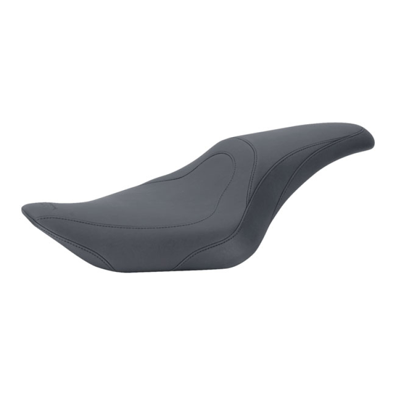 MUSTANG, TRIPPER FASTBACK 2-UP ONE-PIECE SEAT BLACK. FRONT 12" WIDE & 537268