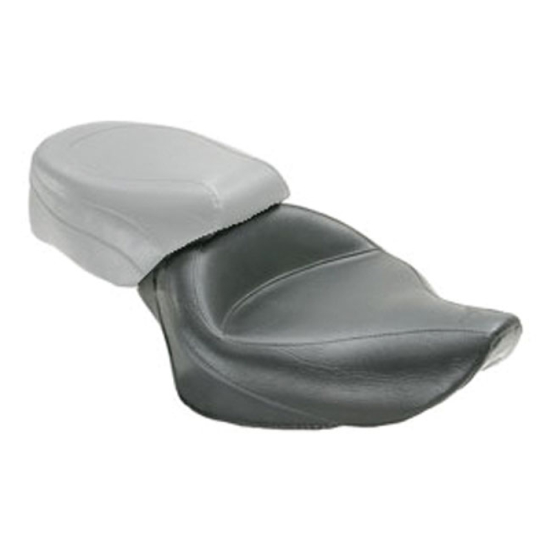 MUSTANG, WIDE TOURING SOLO SEAT BLACK, 14.5 INCH WIDE 537280
