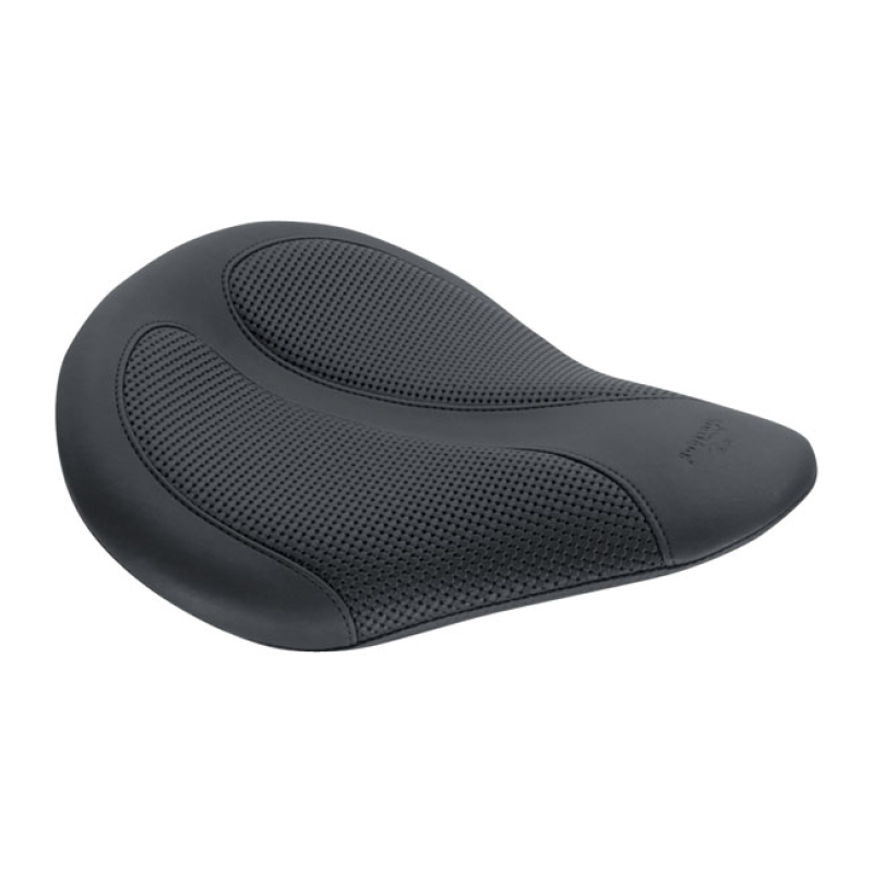 MUSTANG, CYCLONE SOLO SEAT. WITH BLACK TEXTURED INSERTS 537325