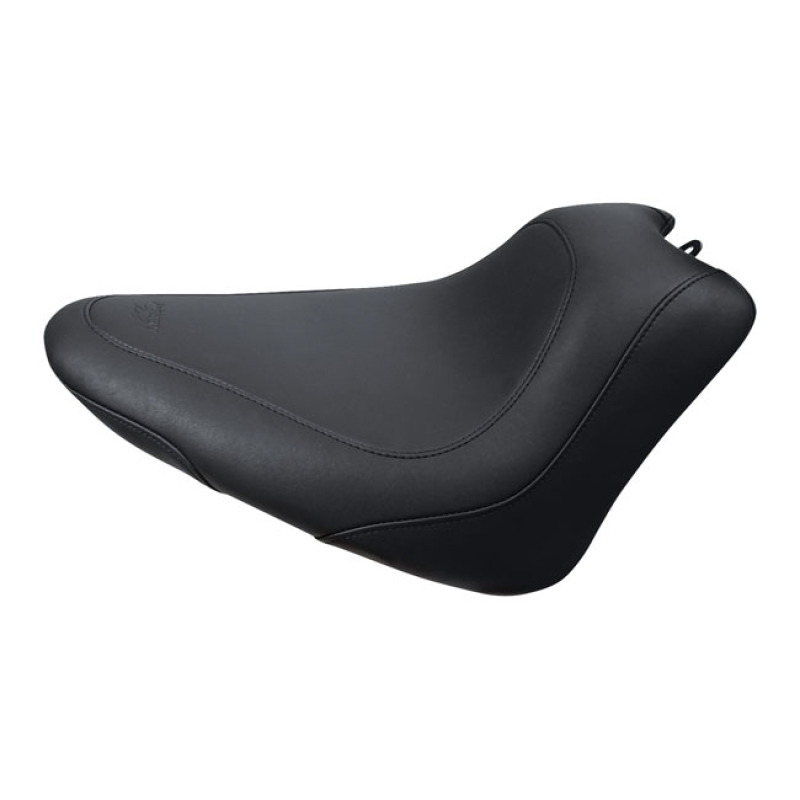 MUSTANG, WIDE TRIPPER SOLO SEAT BLACK. 13" WIDE. STANDARD STYLE STITCH 537427