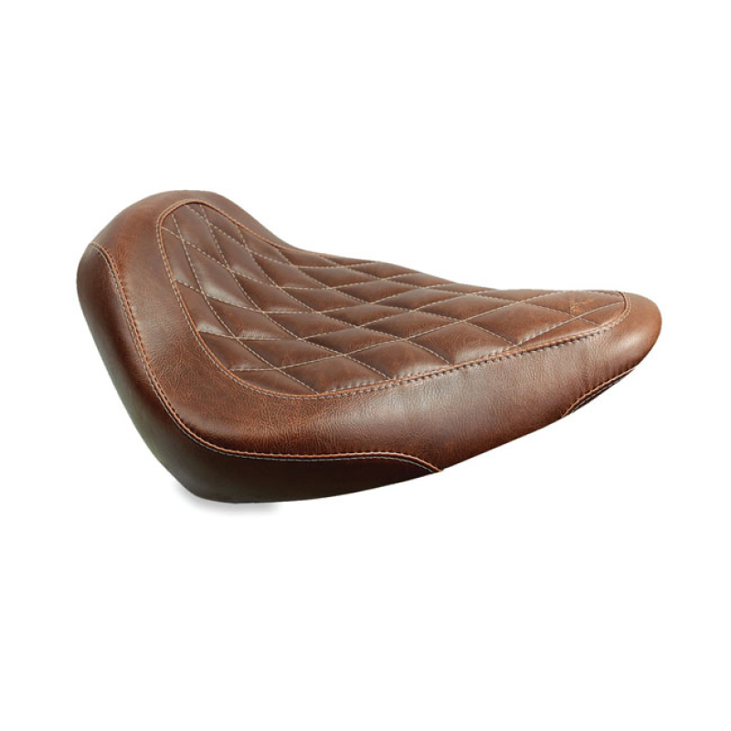 MUSTANG, WIDE TRIPPER SOLO SEAT DISTRESSED BROWN. 14" WIDE. DIAMOND ST 537477