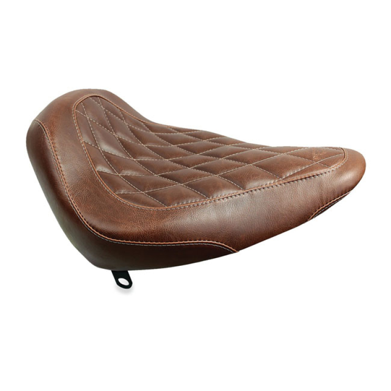 MUSTANG, WIDE TRIPPER SOLO SEAT DISTRESSED BROWN. 14" WIDE. DIAMOND ST 537489