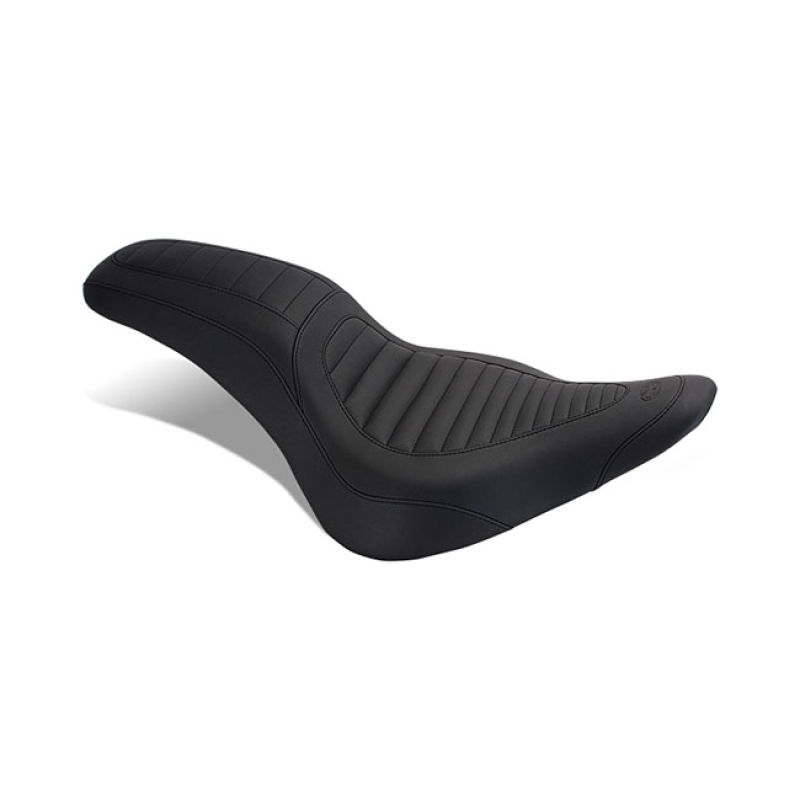 MUSTANG, TRIPPER FASTBACK 2-UP ONE-PIECE SEAT BLACK. FRONT 12" WIDE & 537521