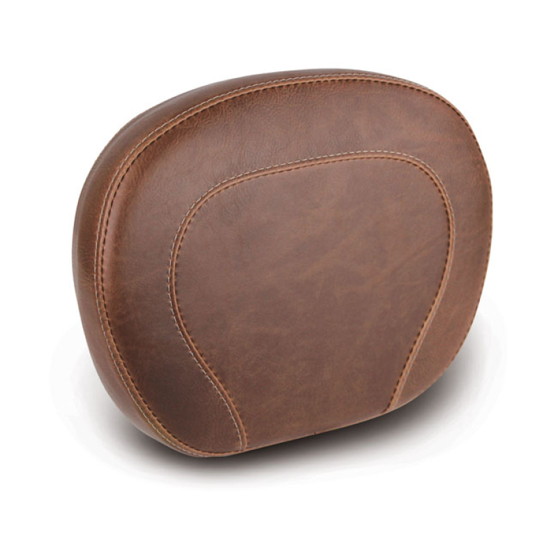 MUSTANG, SETBACK SISSY BAR PAD. BROWN DISTRESSED BROWN. SMOOTH. SPECIA 537579