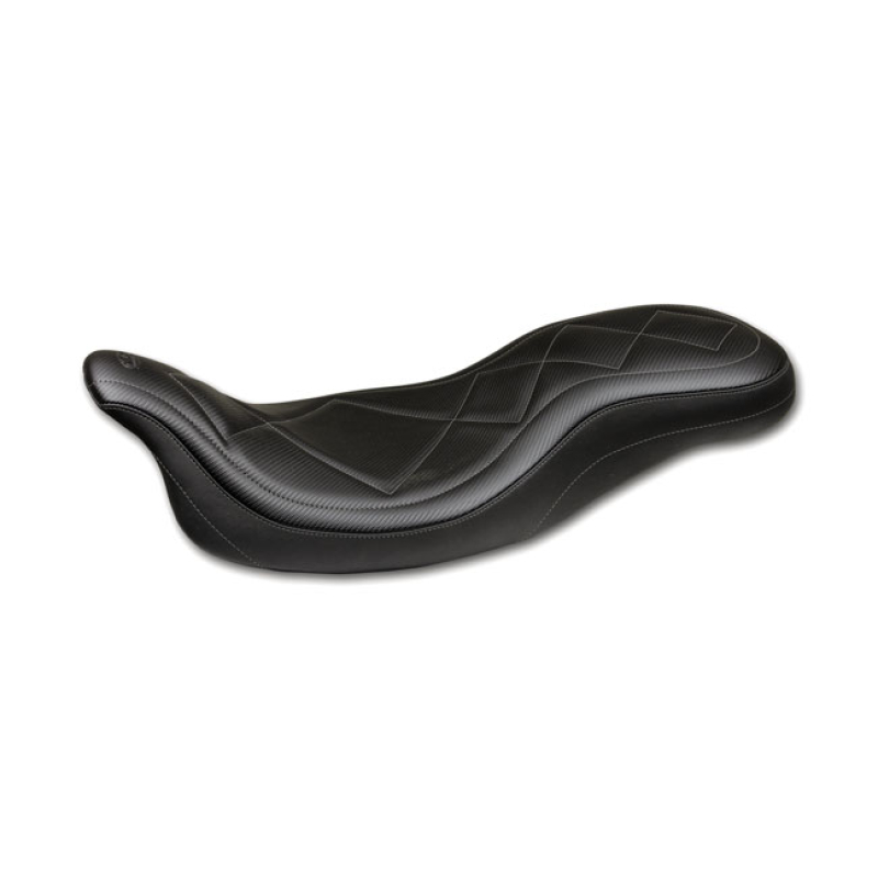 MUSTANG, SUPER TRIPPER SEAT. BLACK CARBON BLACK. 13.5" FRONT WIDTH & 1 537607